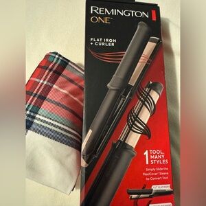 Remington One Flat Iron Curler and Tote/Bag